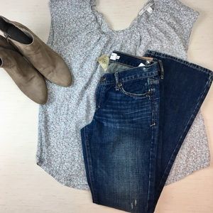 Abercrombie & Fitch Madison Flare Jeans Size OS